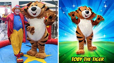 TOBY The TIGER - Mascot Character